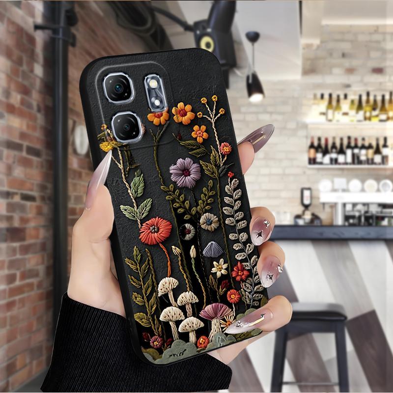 Ốp Thiết Kế Hoa Sáng Tạo Cho Infinix Note 40 Pro Plus 40 Pro 4G 5G Note 50 Pro Plus 50X 5G 40X 50S 3