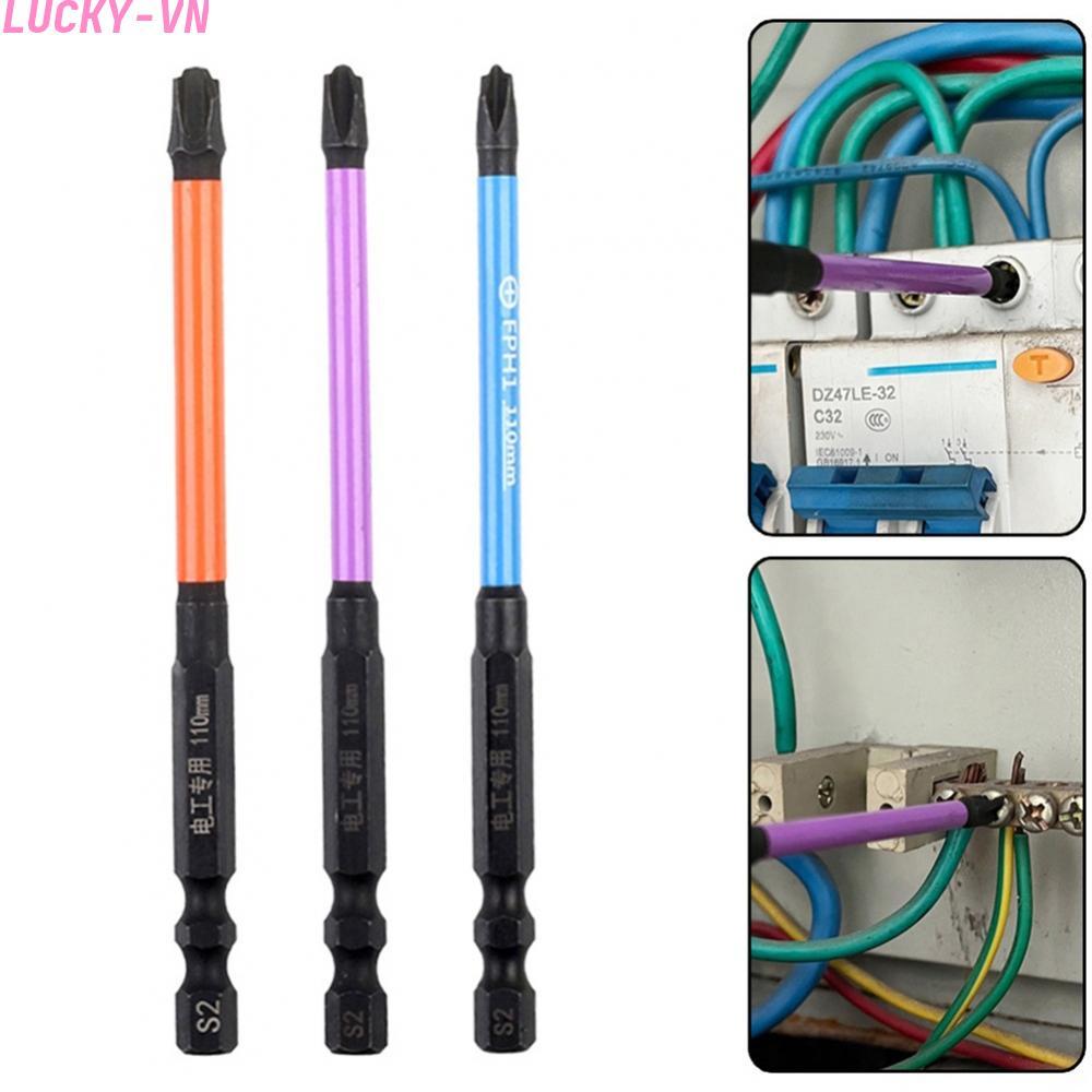 Professional Grade Special Slotted Screwdriver Bit For Electrician PH1 PH2 PH3