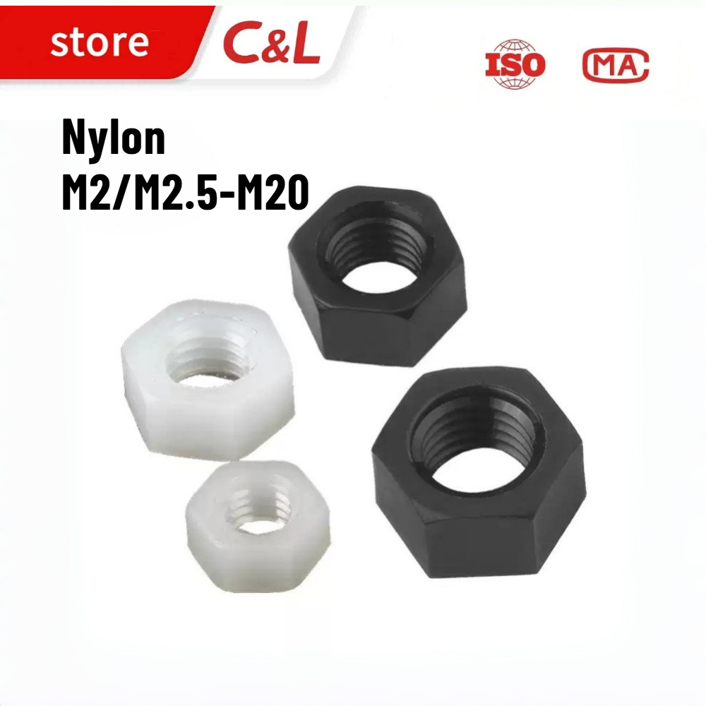 Đai Ốc / Tán Dẹp / Tán Ecu  Dùng Cho Bulong / Đai Ốc Lục Giác (Việt) M2 / M2.5-M20 [CL-MB-1]