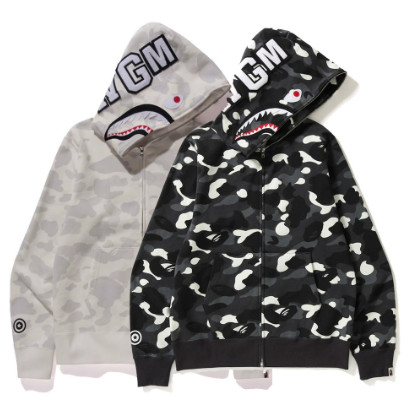 BAPE Áo khoác kinh điển Áo Hoodie Nam Nữ Phong Cách Mới 0819