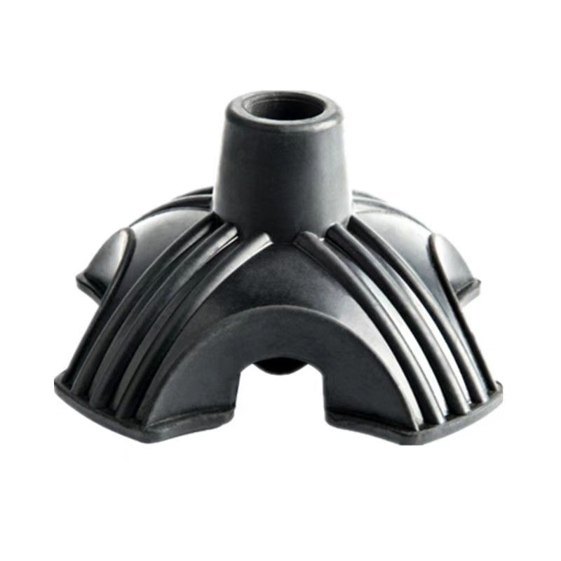 New Product#Cane Foot Covers Anti-Slip Pads Accessories Rubber Tips Walking Stick Four-Leg Rubber Co