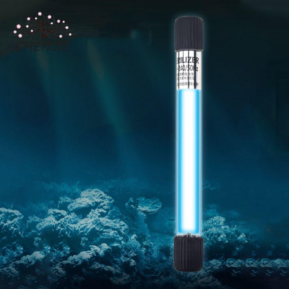 CHENJIE Đèn khử trùng UV CHENJIE, Kính / Nhựa EU / US Cắm bể cá Đèn khử trùng UV, Phụ kiện bể cá Đèn