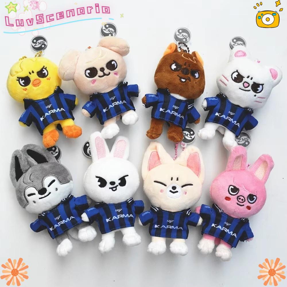 LUVU SKZOO Karma Sang Trọng Móc Khóa, Magic School Kid Mặt Dây Chuyền Ở Lại SKZOO Móc Khóa Quyến Rũ 