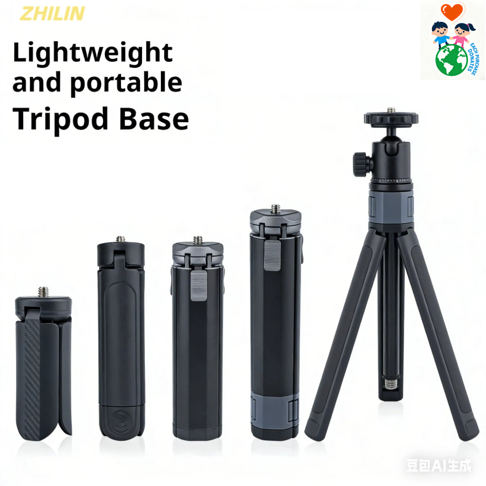 Bàn Kim Loại Chân Máy Hợp Kim Cho DJI OSMO Nano / Osmo 360 / Action 6 5 Pro / 4 / Pocket 3 / Insta36