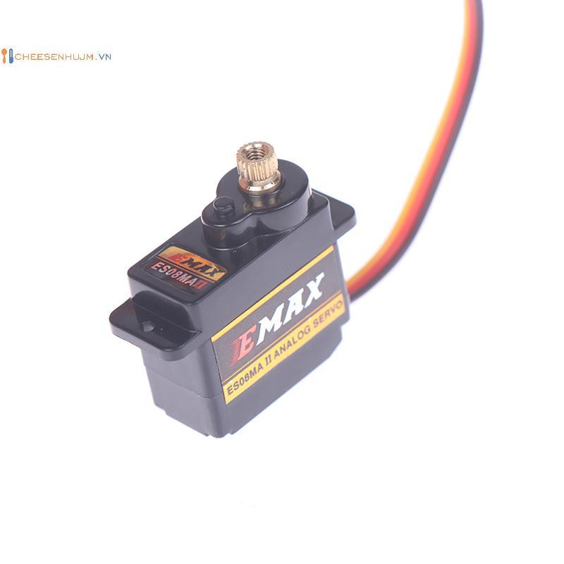 Cs 1 Đen EMAX ES08MA II Kim Loại Gear Micro servo Kỹ Thuật Số servo Lên Cho RC Model VN