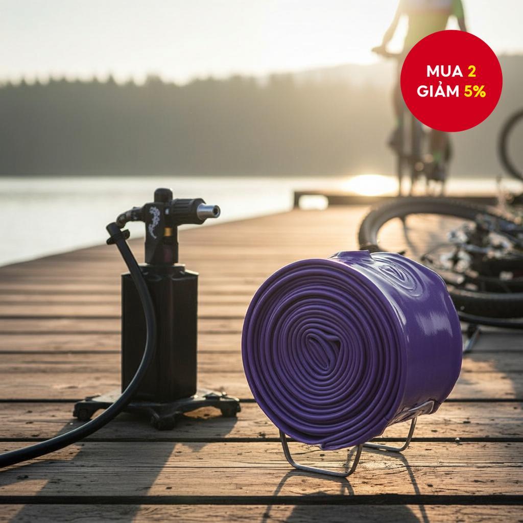 Ống bên trong xe đạp OFF 700C, chất liệu TPU, trọng lượng 39g, siêu nhẹ, chịu áp suất cao, phù hợp x