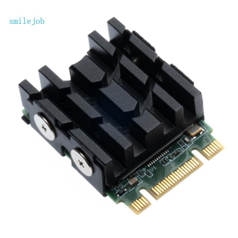 [smile *] Bộ tản nhiệt SSD M 2 2230 SSD Tản nhiệt tản nhiệt làm mát bằng không khí Quạt làm mát chủ 
