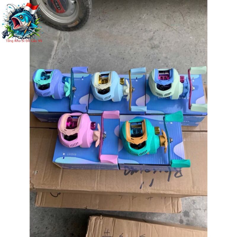 Máy câu Lure DVRK cho cả tay trái và phải, hiệu suất cao mang đến trải nghiệm câu cá đỉnh cao.