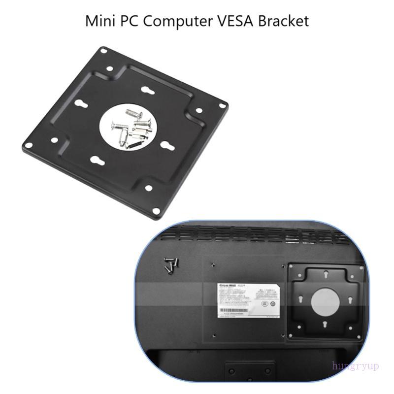 Treo VESA Mount cho Mini PC I3 4010U Giá treo VESA Giá đỡ gắn màn hình mặt sau Mini-Host Gắn vít