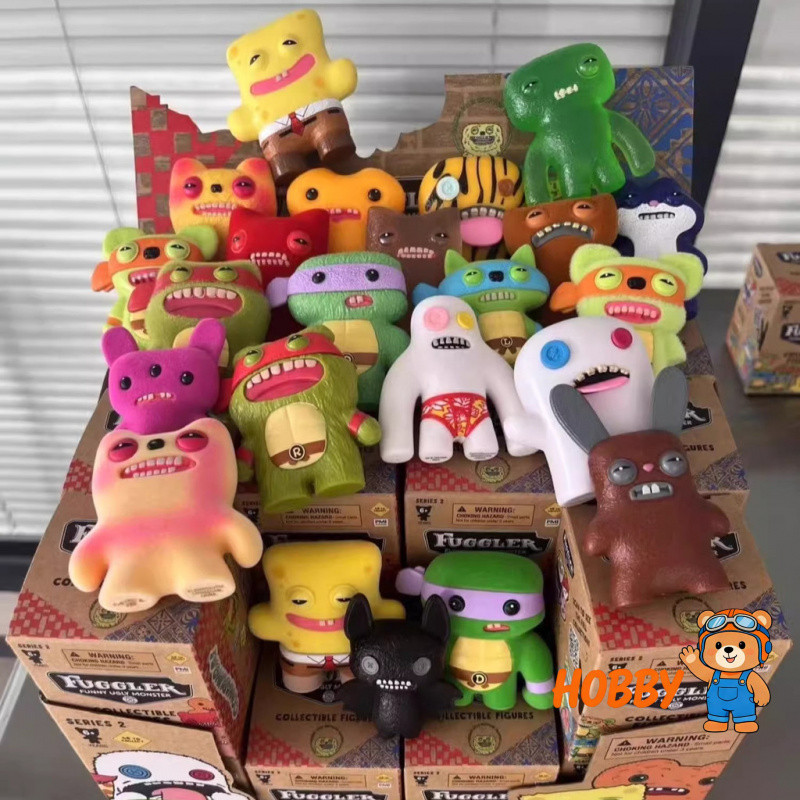 Hot-bán Fuggler Chính Hãng Chính Hãng Fuggler Răng Bé Dễ Thương Quái Vật Series Hộp Bí Ẩn Hình Xấu X
