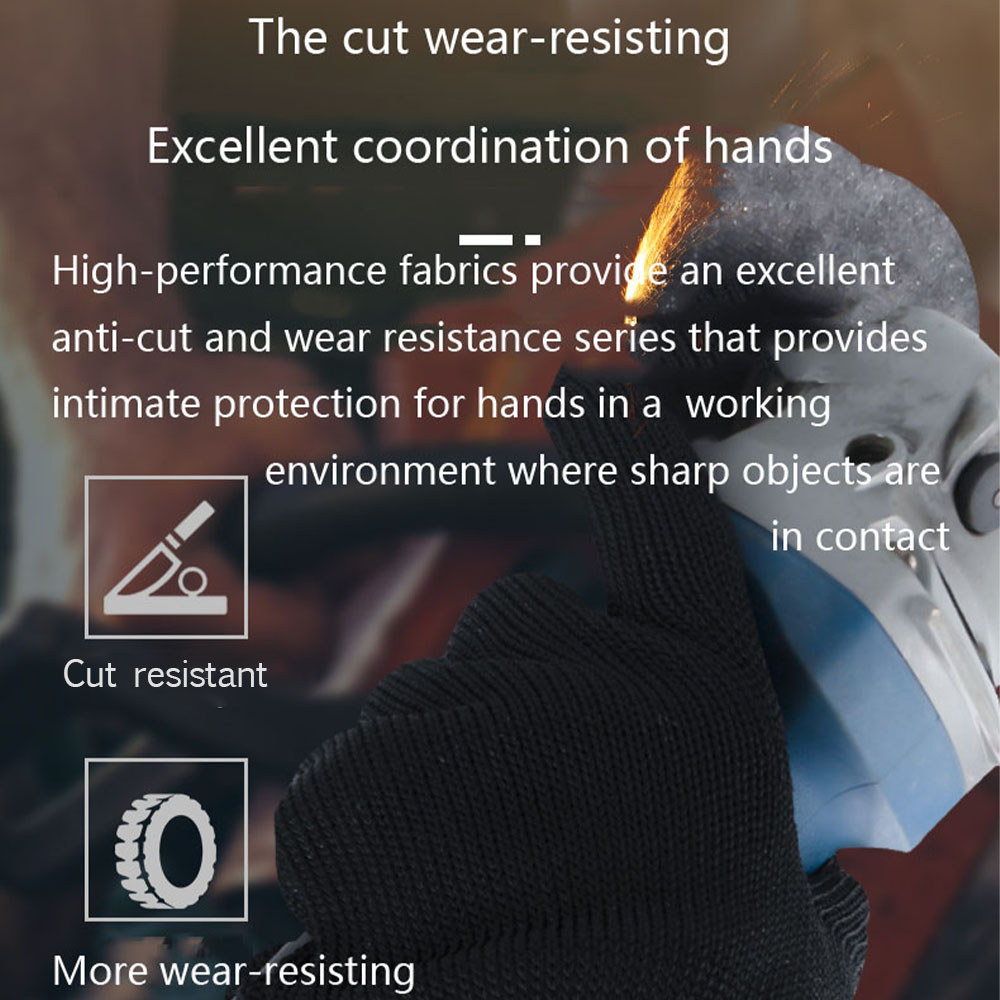 IUPA Cut Resistance Gs Work Level 5 Protection Wear để cắt thịt / Chế biến kim loại / Làm vườn / Khắ