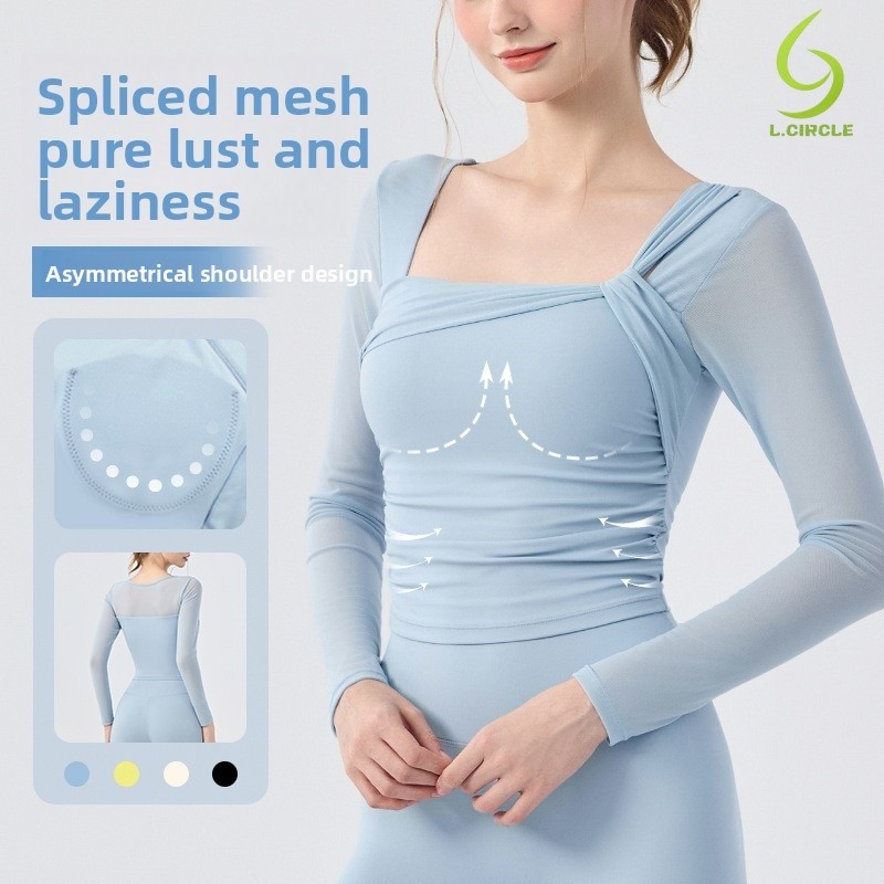 [L.CIRCLE] Áo thể thao Yoga dài tay Grenadine Slim