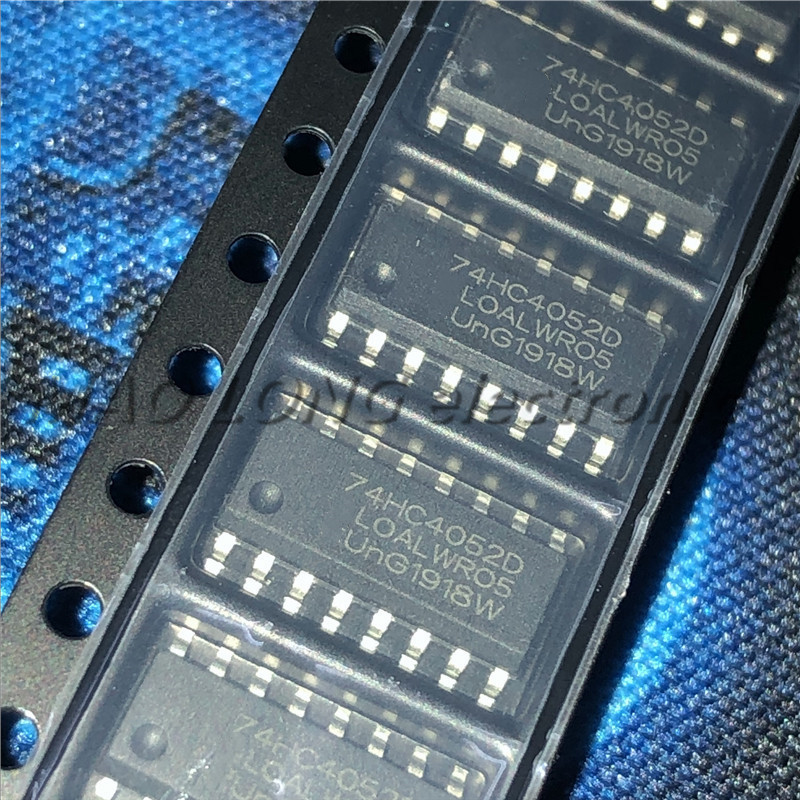 10 CÁI / lô 74HC4052D SOP16 74HC4052 SOP SN74HC4052DR SOP-16 IC mới và nguyên bản Còn hàng