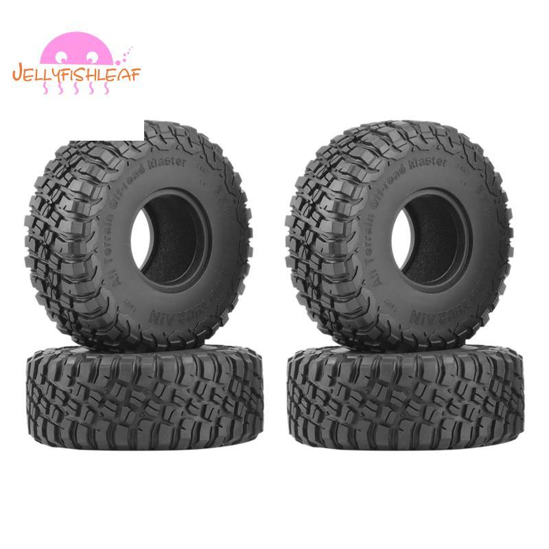 4 120MM 1.9 Lốp Cao Su Lốp Bánh Xe Cho 1 / 10 RC Xe Bánh Xích SCX10 90046 AXI03007 TRX4 D90 CC01