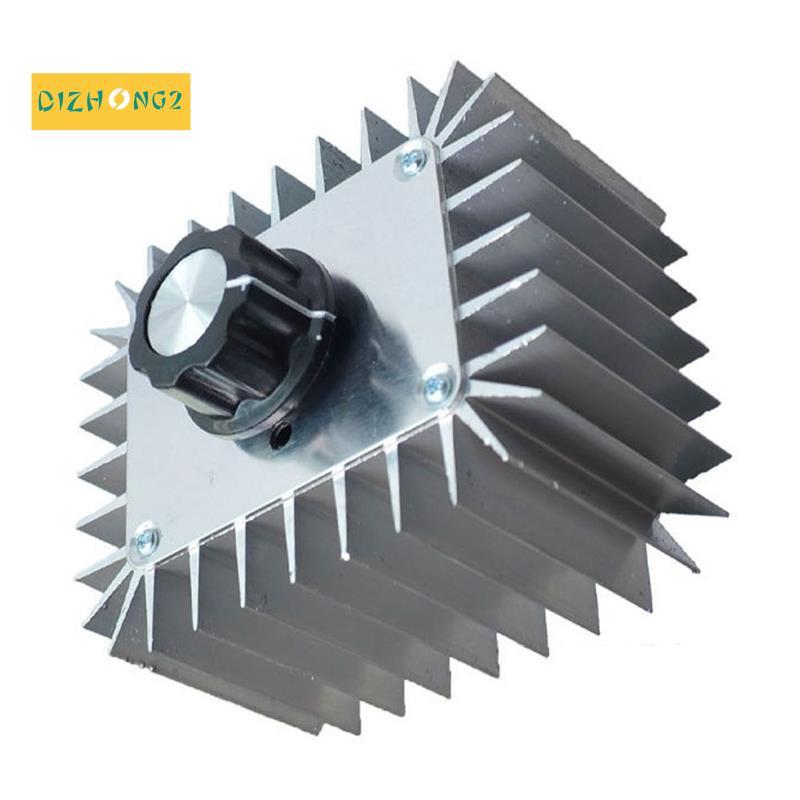 AC 220V 5000W SCR Bộ điều chỉnh điện áp Bộ điều khiển tốc độ động cơ Đèn làm mờ mờ Bộ điều chỉnh tốc