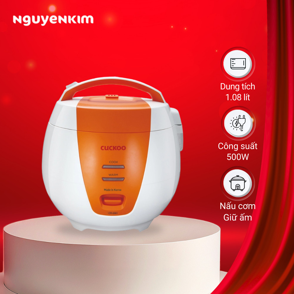 Nồi cơm điện Cuckoo 1.08 lít CR-0661