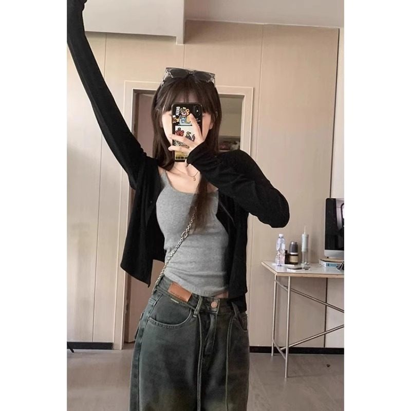 Áo chống nắng khoác bigsize nữ form rộng mỏng thời trang phong cách mới mùa hè | BigBuy360 - bigbuy360.vn