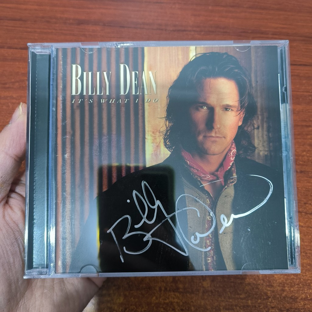 Chữ ký người nổi tiếng D523 Billy Dean Đó là những gì tôi làm CD Album Ký hiệu chưa niêm phong A0101