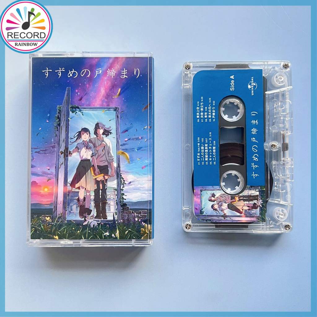 Suzume Radwimps Makoto Shinkai Soundtrack Băng Cassette Tape Brand New [Sealed] Original LLCT