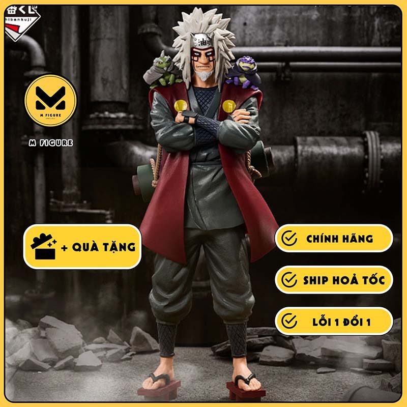 MÔ HÌNH Shima - Fukasaku - Jiraiya - Ichiban Kuji(E Prize) - Masterlise (Bandai Spirits) FIGURE CHÍN