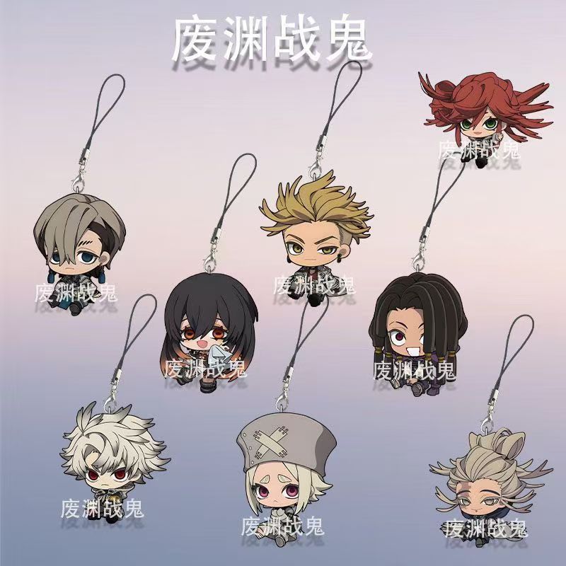 Anime GACHIAKUTA Mobile Phone Lanyard Rudo Enjin Zanka Riyo Jabber Acrylic