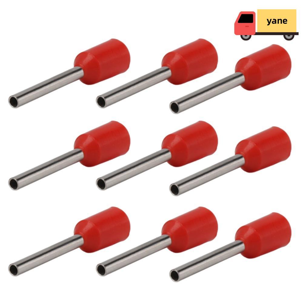 YANE 1000 Chiếc Thiết Bị Đầu Cuối Ferrules Cách Nhiệt, Cho AWG22 (0.5mm2) Dây Chất Liệu Đồng Dây Đầu