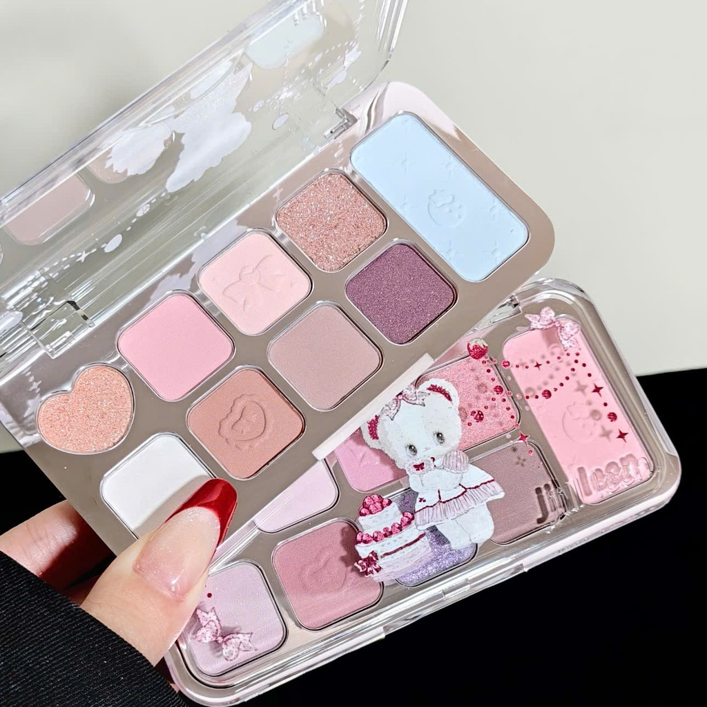 [JILL LEEN] Bảng phấn mắt 9 ô Jill Leen Angel Bear
