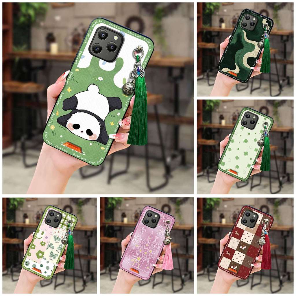 Ốp Điện Thoại Tua Rua Chuông Cho Blackview BV5300 / Pro / Plus / Scal S70 / Pro Ốp Mềm Graffiti Chốn