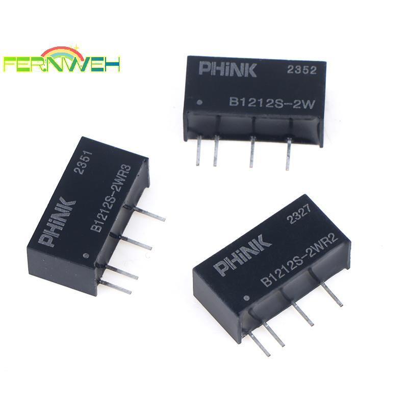 [Fernweh] B1212S-2W B1212S-2WR2 / R3 12V Đến 12V DC-DC Mô-đun nguồn cách ly Bảo vệ ngắn mạch Phụ kiệ