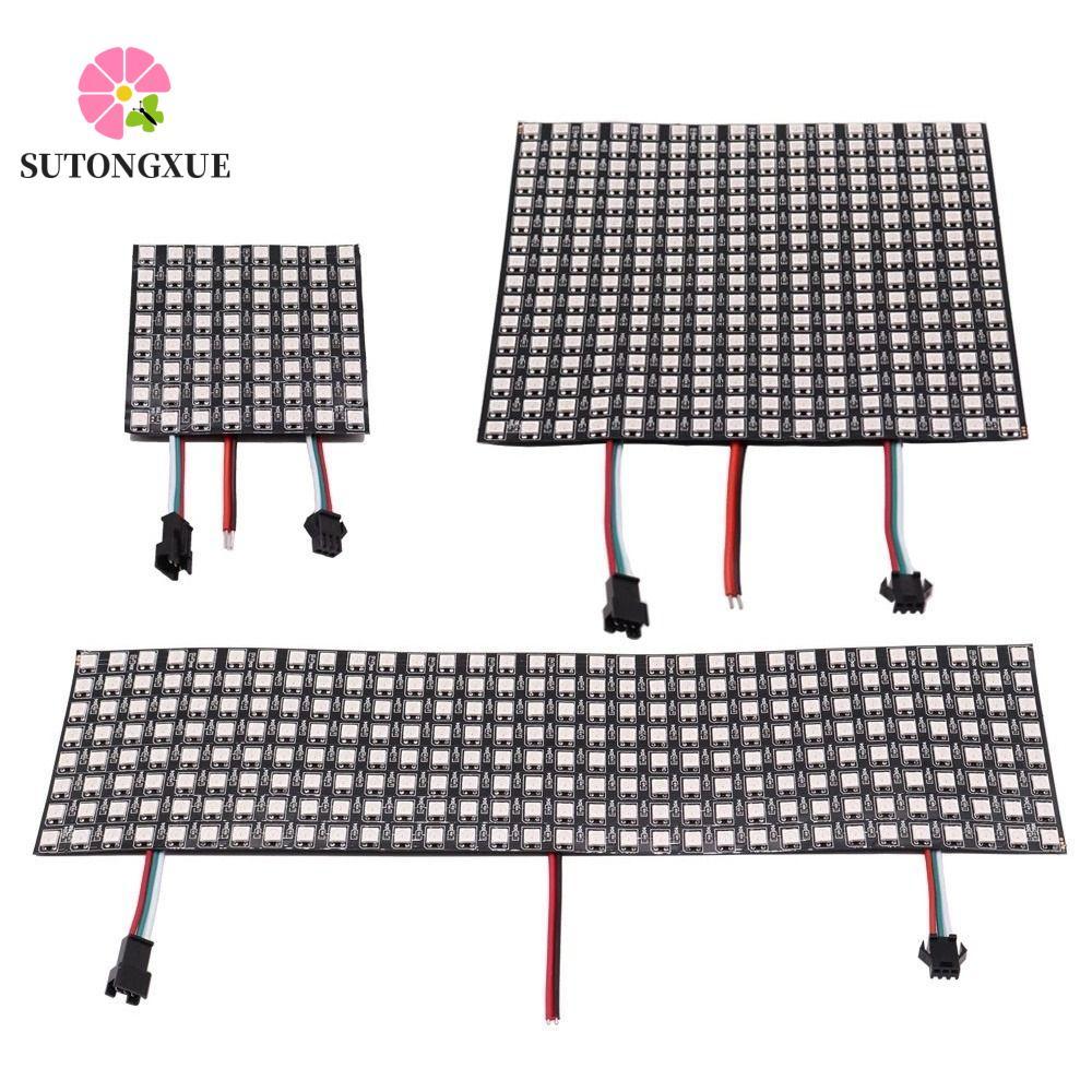 SUTONGXUE Pixels Led Panel RGB LED đầy màu sắc 8x8 16x16 8x32 với IC WS2812B Đèn bảng ma trận có thể