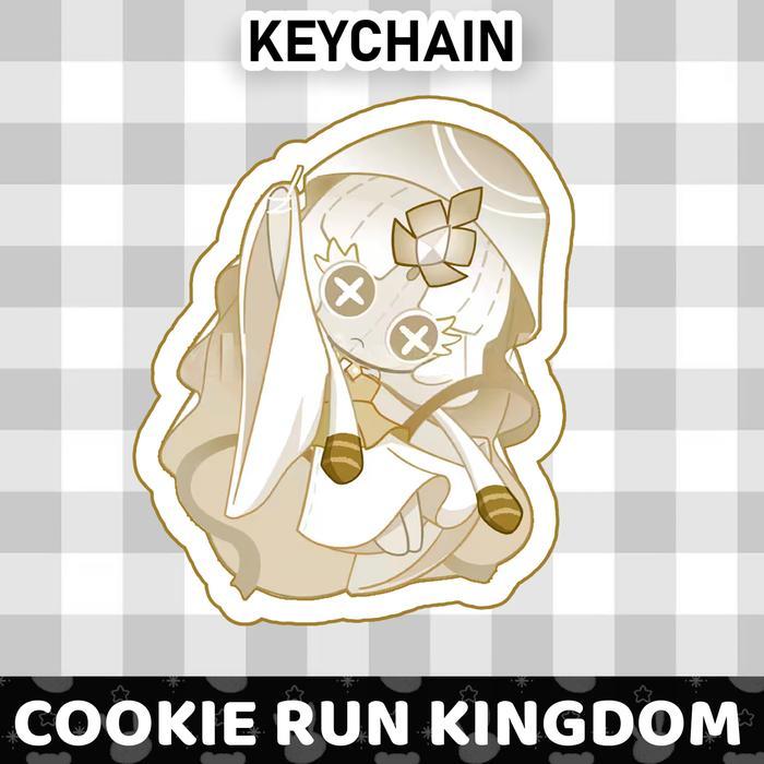 Ganci / Gantungan Kunci Akrilik COOKIE RUN KINGDOM - DARK CACAO COOKIE & MYSTIC FLOUR COOKIE - MYSTI