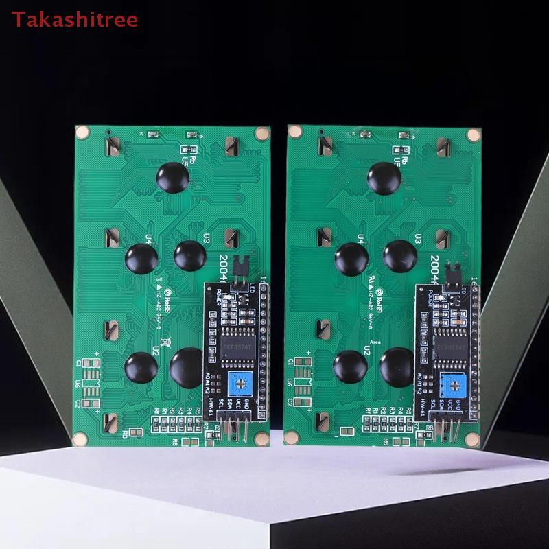 (Takashitree) LCD 2004 Mô-đun Màn hình xanh lam cho LCD 16x2 20X4 Nhân vật R3 Mega2560 Màn hình PCF8
