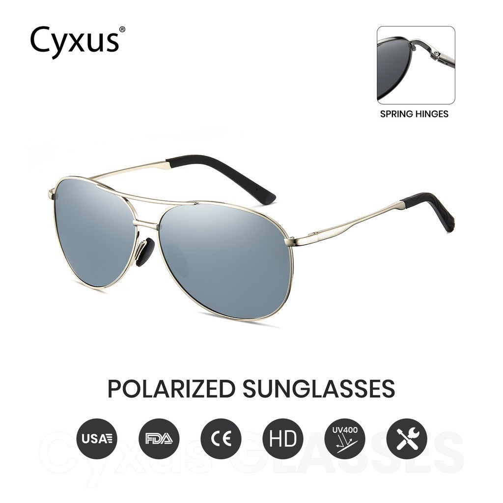 Gương kính râm phân cực nam Cyxus UV400 1489S18