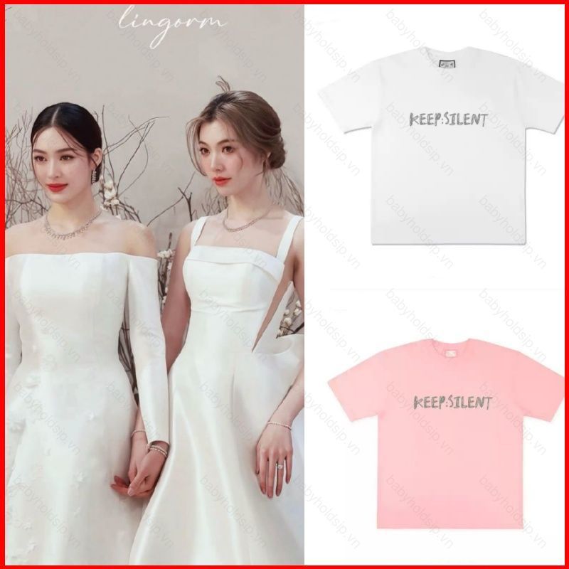 Áo thun ngắn tay mùa hè Lingorm - Keep Silent