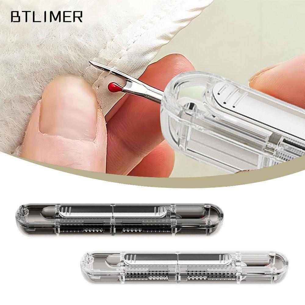 ESSECCOME Picking Thread Remover, Double Head Multifunction Threader Needle Threader, Handy- 2in1 Ma