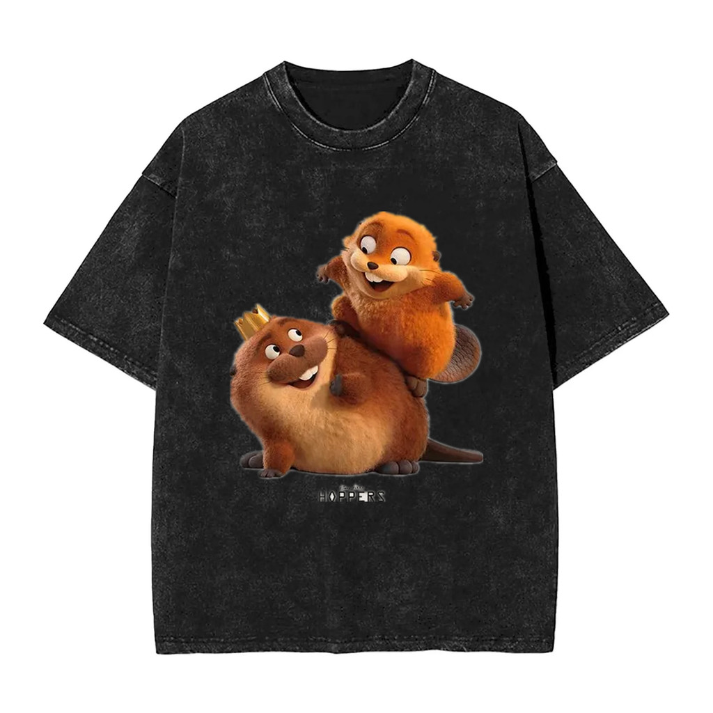 Phim hoạt hình Pixar [Hoppers] Mabel / Tom Lizard / Mabel and King George Cutie Duo đồ họa 100% cott