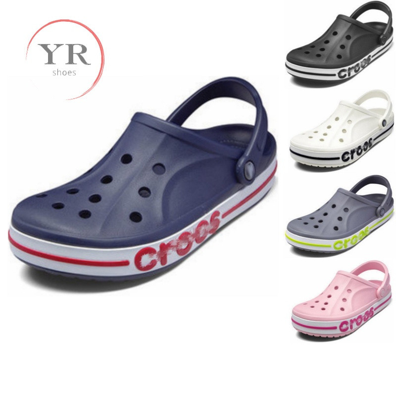 Unisex Nam Nữ Crocs Bayaband Clog Sandal Đế Mềm Crocs Clog Dép Ngoài Trời Chống Trơn Trượt