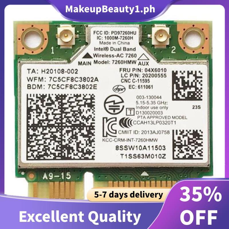 Notebook Tích Hợp Thẻ Không Dây Cho 7260HMW 7260AC 867M Dual Band 5G Thẻ Không Dây BT4.0 Cho 04X6090