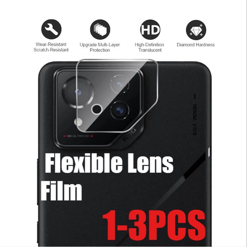 1-3 Chiếc Mặt Sau Camera Phía Sau Bảo Vệ Ống Kính Phim Bảo Vệ Kính Cường Lực Mềm Cho Oppo A1x A2x A3