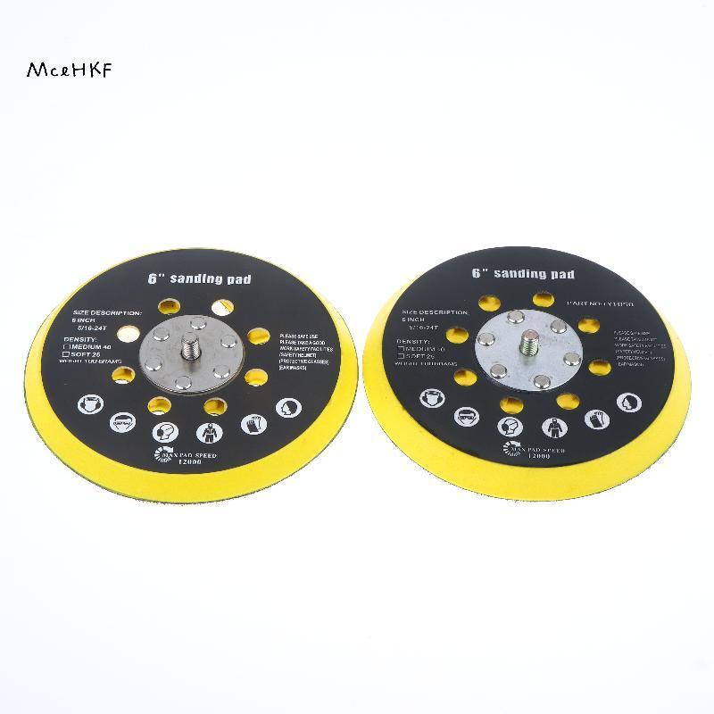 MceHKF 6 Inch 17 Lỗ Sander Baing Pad Cho Makita BO6030 BO6040 Cho Festool RO1 ES150 ET2 ES / ETS 150