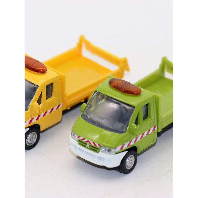 [Mẫu xe] 1 / 64 Xe hợp kim CITROEN JUMPER CITROEN Đồ chơi mô hình vận chuyển xe tải nhỏ