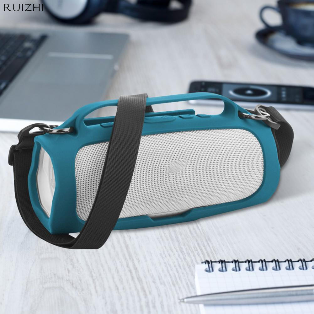 Dành Cho Sạc 4 Silicon Du Lịch Vỏ Bảo Vệ Di Động Cho Loa JBL Charge4 Vỏ Silicon Có Dây Đeo Vai