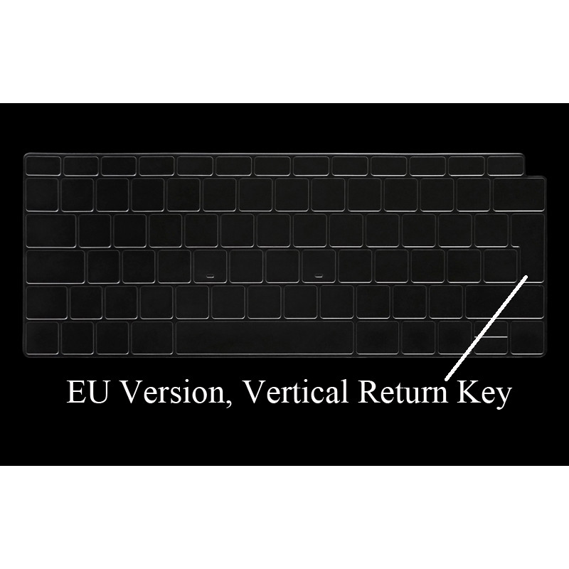 Miếng dán bảo vệ bàn phím bố trí EU / Vương quốc Anh cho 2026 MacBook Air M5 15 inch A3448 13 A3449 