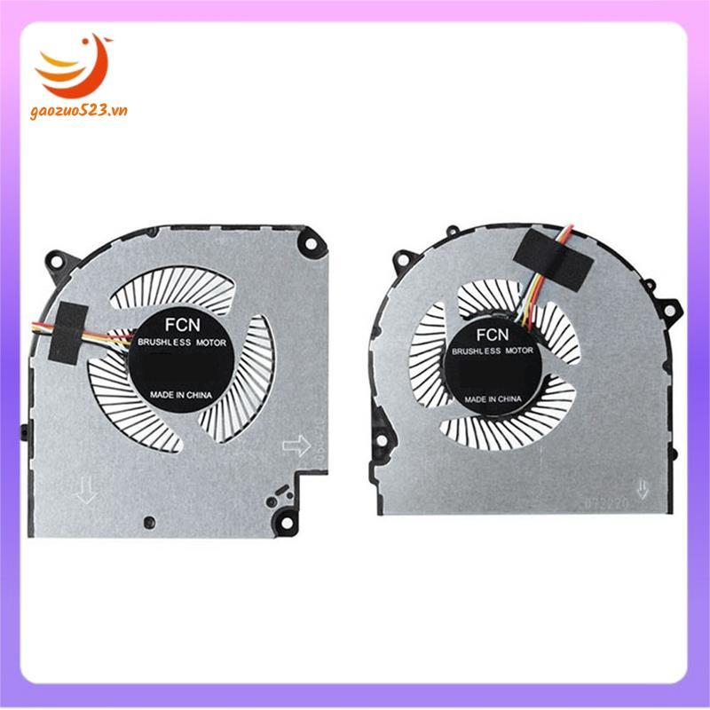 [gaozuo523.vn] Bộ quạt làm mát CPU máy tính xách tay + GPU cho G5 / G7 RP47 AORUS 7 SA Aorus 5 KB RC