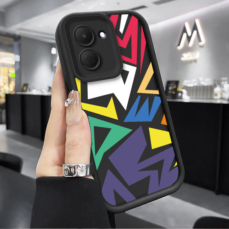 Ốp Lưng Cho Tecno Spark GO 3 KN3 GO 2 Ốp Lưng Techno Spark GO 3 GO3 GO2 Hợp Thời Trang Graffiti Matt