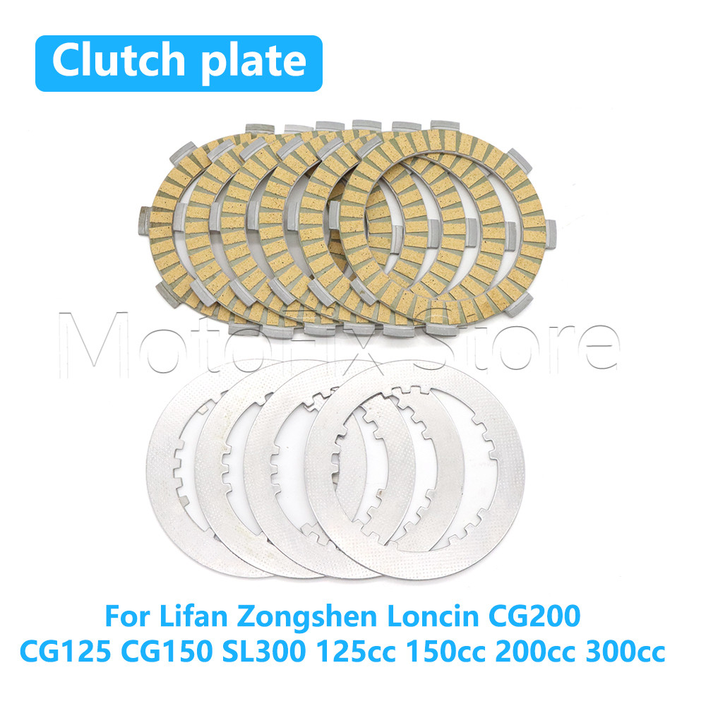 Dành Cho Lifan Zongshen Loncin CG200 CG125 CG150 SL300 125cc 150cc 200cc 300cc Xe Máy Đĩa Ly Hợp Đĩa