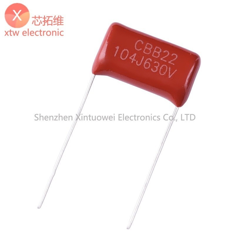 (20 Cái) Tụ điện CBB Màng Polypropylen 104J630V CBB22 100NF 0.1UF Pin Pitch 10MM Kapasitor