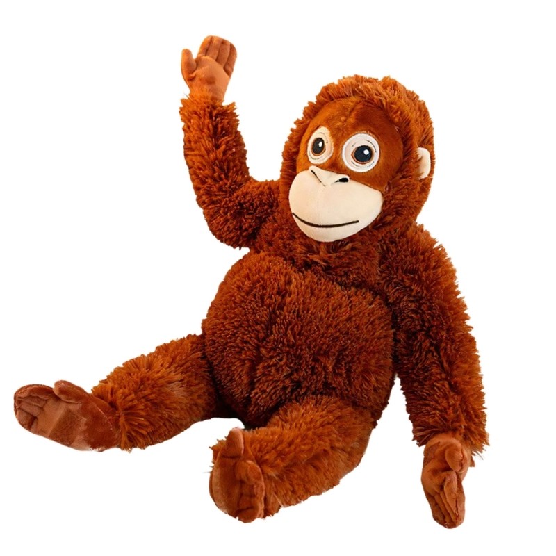 Dẫn Đầu Thực Tế Cuddle Khỉ Sang Trọng Búp Bê Thú Nhồi Bông Đồ Chơi Động Vật Cuddle Đồ Chơi
