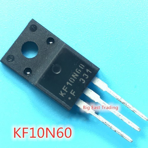 10 chiếc KF10N60 KF10N60F TO-220F MOS hiệu ứng trường bóng bán dẫn 10A / 600V, đảm bảo chất lượng be