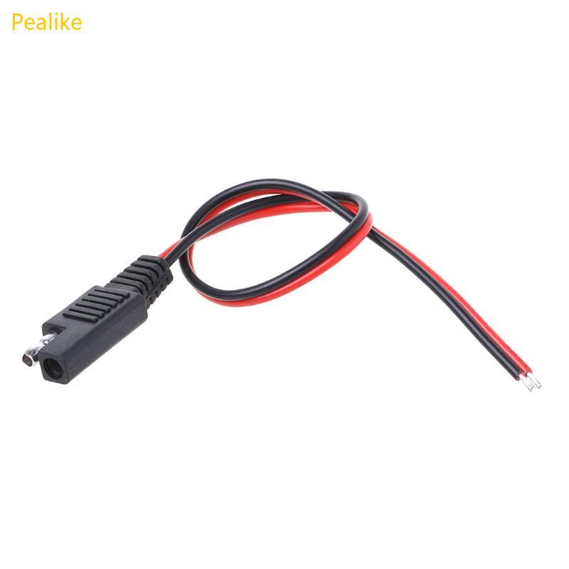 Pealike SAE DIY Cable 18AWG cho DC Power Ô Tô Cắm Dây Nối Dài Cáp
